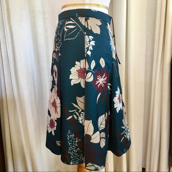 Strenesse Floral Skirt Pockets Size 4 New! - Picture 4 of 8